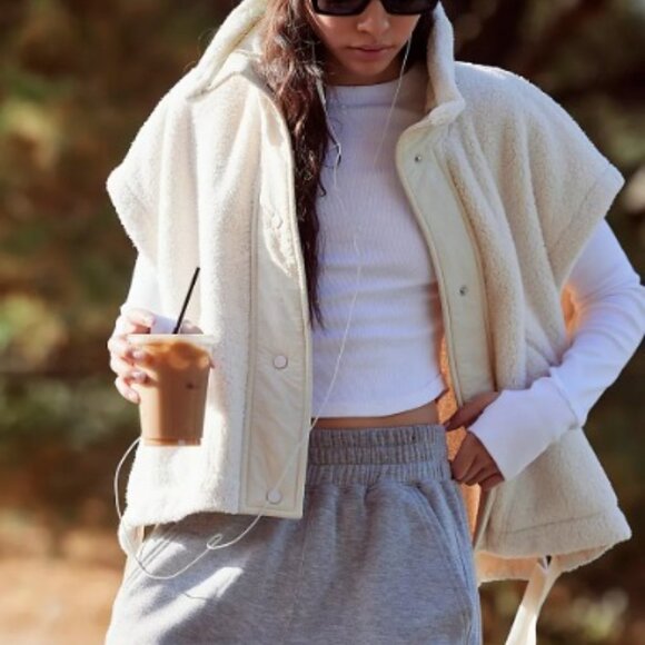 FP Movement by Free People Jackets & Blazers - Scout It Out Fleece Vest FP MOVEMENT Free People